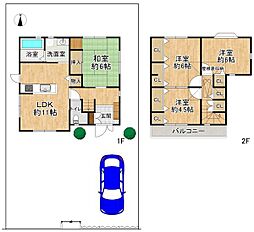 高槻市奈佐原１丁目の一戸建て