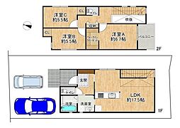 高槻市日吉台七番町の一戸建て