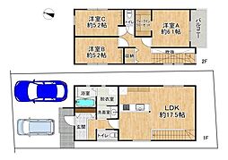 高槻市日吉台七番町の一戸建て