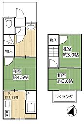 北区鷹峯藤林町 中古テラスハウス
