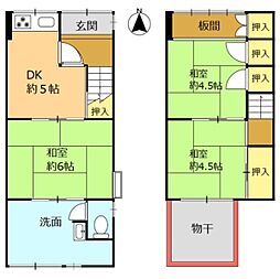 左京区吉田二本松町 中古テラスハウス
