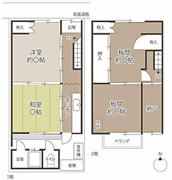 京都市中京区聚楽廻東町の一戸建て