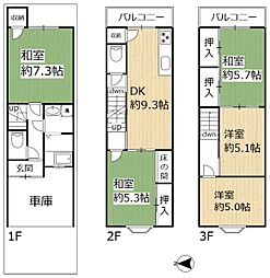 京都市中京区壬生相合町の一戸建て