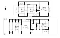 北区紫竹下芝本町　中古戸建