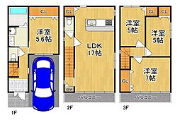 市岡3丁目中古戸建