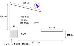 新宿区若松町の土地