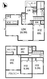 大平町富田 太陽光・蓄電池完備 オール電化中古住宅