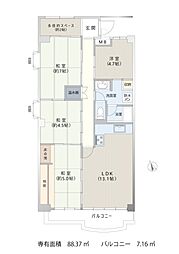 西武拝島ハイツ4号棟