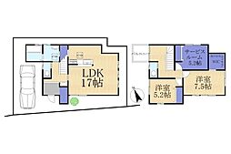 梅林2丁目戸建賃貸3号棟