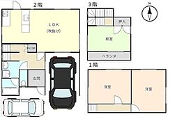 戸塚区中古戸建 2台駐車可 吹抜けLDK リフォーム