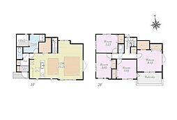 相模原市新築戸建 WIC 床暖房 対面キッチン