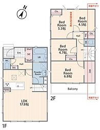 相模原市新築戸建 WIC SIC 駅徒8分