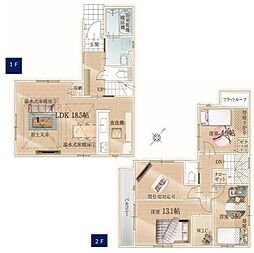 1号棟藤沢市新築戸建 2台駐車可 駅徒10分