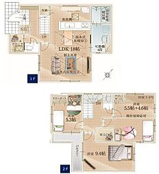 2号棟藤沢市新築戸建 2台駐車可 駅徒10分