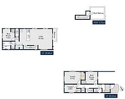 1号棟保土ヶ谷区新築戸建 LDK19帖 ルーバル