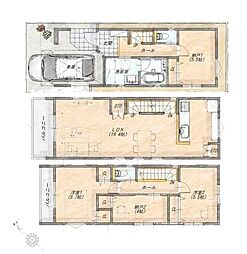 南区新築戸建 納戸 LDK19帖 駅徒5分