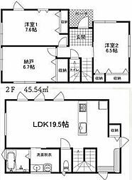 泉区新築戸建 LDK19帖以上 納戸 2台駐車可