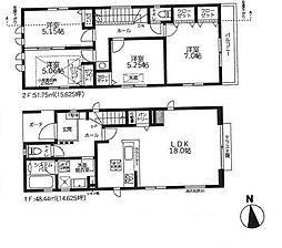 泉区新築戸建 LDK18帖以上 2台駐車可 パントリー