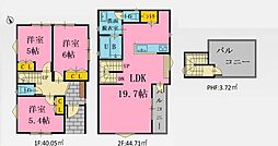 川崎市新築戸建 LDK19帖以上 パントリー