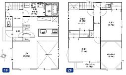 1号棟川崎市新築戸建 LDK20帖以上 2台駐車可