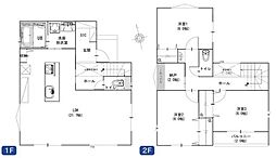 2号棟川崎市新築戸建 LDK21帖以上 2台駐車可