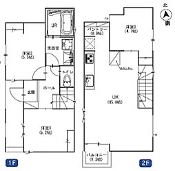2号棟横浜市神奈川区新築戸建 カースぺ　乾太くん
