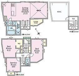 1号棟金沢区新築戸建 駅徒7分 WIC ルーバル
