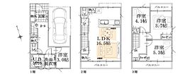川崎市新築戸建 ビルトイン車庫 駅歩4分