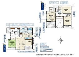 1号棟金沢区新築戸建 3台駐車可 WIC 和室
