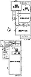 4号棟川崎市新築戸建 LDK18帖以上 南面道路