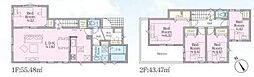 2号棟金沢区新築戸建 4台駐車可 パントリー