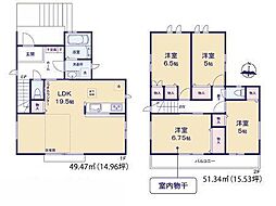 1号棟金沢区新築戸建 駅歩5分 LDK19帖以上