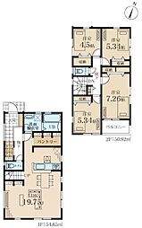 2号棟磯子区新築戸建 LDK19帖以上 パントリー