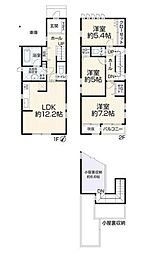 磯子区中古戸建 ビルトイン車庫 グルニエ