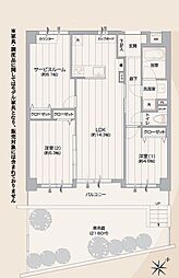 メディウス青葉台専用庭 ペット飼育可
