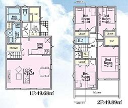3号棟横浜市戸塚区新築戸建　LDK18帖　SIC　WIC