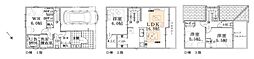 D号棟横浜市港北区新築戸建　ルーバル　床暖　陽当たり良好