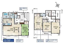 2号棟緑区新築戸建 床暖房 2台駐車可 3路線利用可