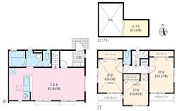 2号棟鶴見区新築戸建 ロフト 吹抜け 南BL