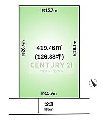 君津市北子安1丁目　土地