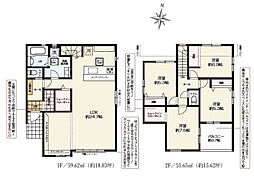 君津市大和田4丁目　新築一戸建て　2期　1号棟