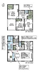 木更津市真舟5丁目　新築一戸建て　2号棟
