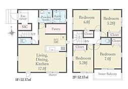 木更津市高柳　新築一戸建て　第1期　14号棟