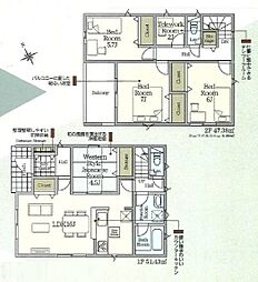 富津市下飯野　新築一戸建て　第3　3号棟