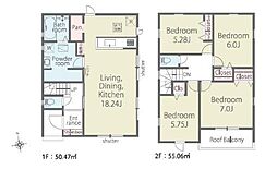 君津市人見3丁目　新築一戸建て　24-1期　13号棟