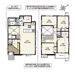 君津市杢師2丁目　新築一戸建て　1期　1号棟