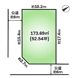君津市南子安4丁目　土地