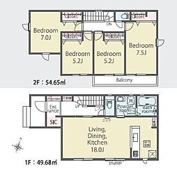 君津市人見　新築一戸建て　01期　1号棟