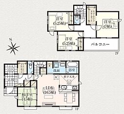八王子市七国6丁目　新築一戸建て・全2棟　1号棟