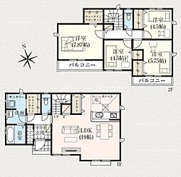 八王子市七国6丁目　新築一戸建て・全2棟　2号棟